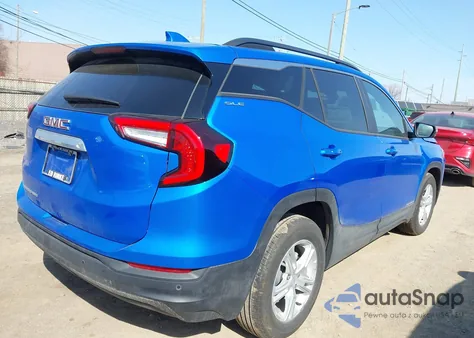 2024 GMC Terrain Fwd Sle from USA, damaged, VIN 3GKALMEG7RL182227